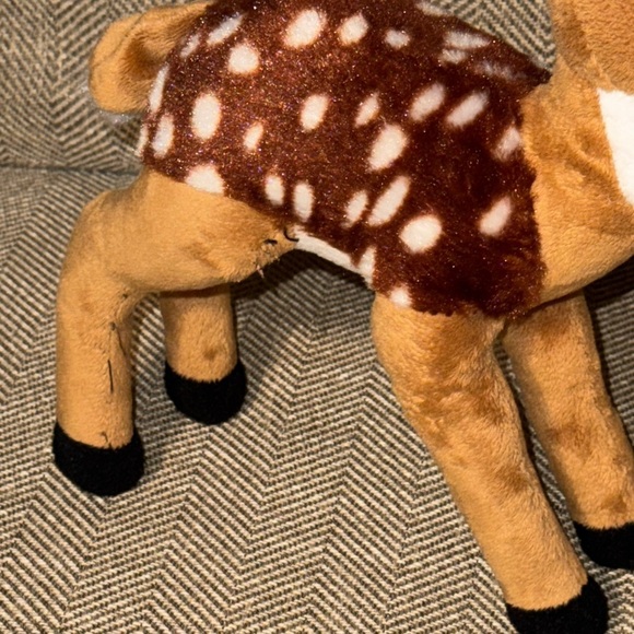 Wild Republic Plush Fawn Deer Stuffed Toy Animal Brown and White - Picture 4 of 15